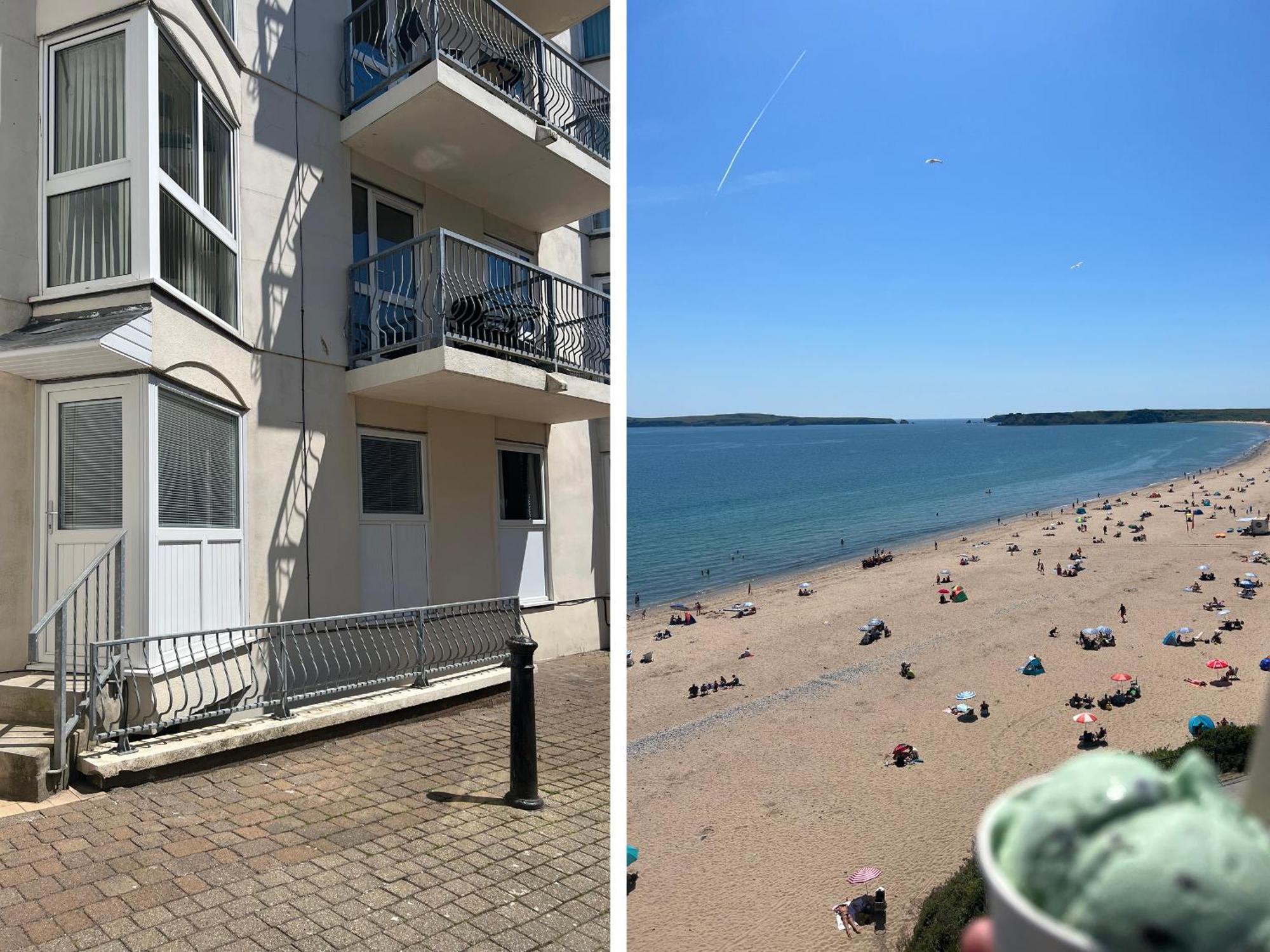 Apartament Sea Drift Tenby Zewnętrze zdjęcie